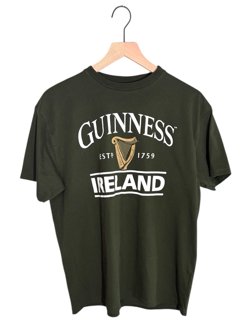 Guinness Ireland Dark Green Logo T-Shirt (from Guinness factory)